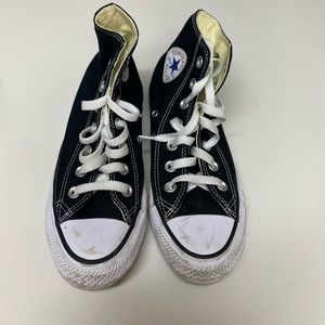 Womens Black High Top Converse, 5.5